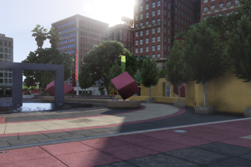 Legion Square Upgrade / Blokkenpark [FiveM / YMAP / XML / Menyoo]